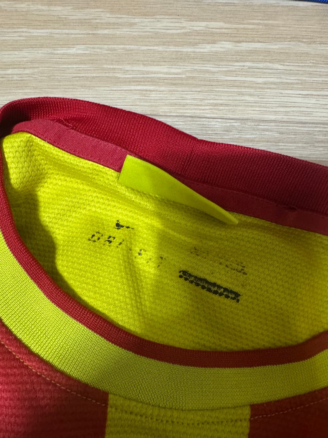 나이키 바르셀로나 13-14 어웨이 축구 유니폼 반팔 상품이미지6