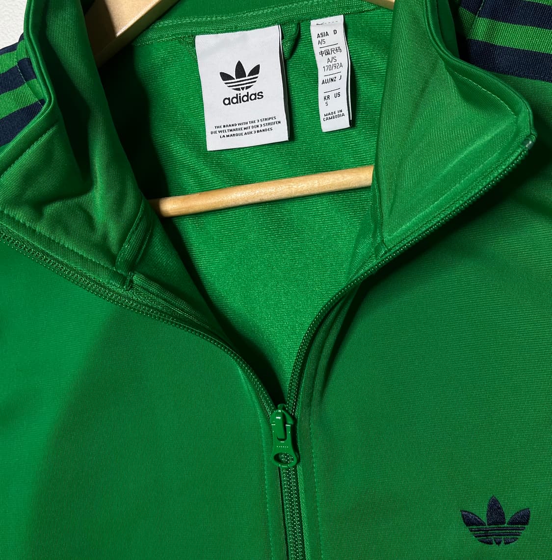 아디다스 베켄바우어 그린 트랙탑 상품이미지4