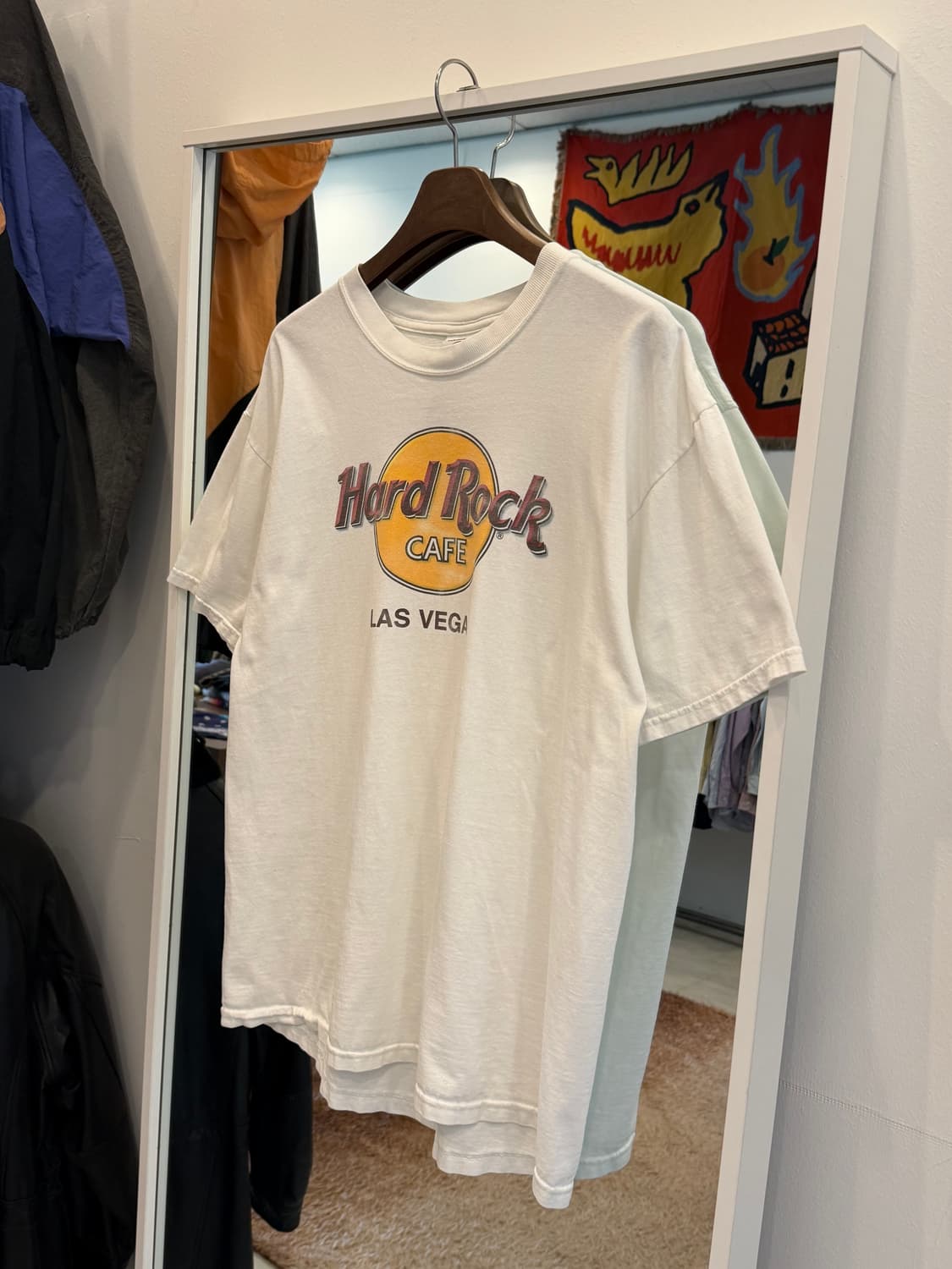 90-00s Hard Rock Cafe 하드락카페 라스베가스 반팔 티셔츠 상품이미지1