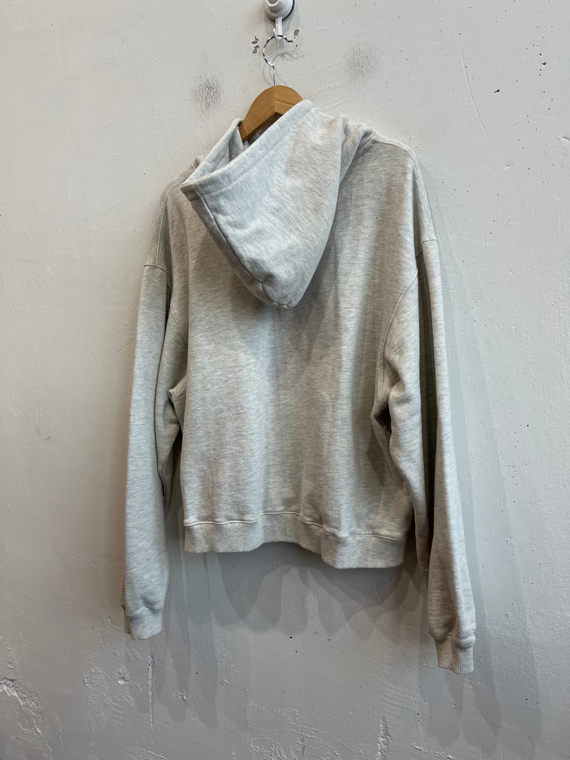 aeae 에이이에이이 웹 로고 루즈핏 후드티 상품이미지3