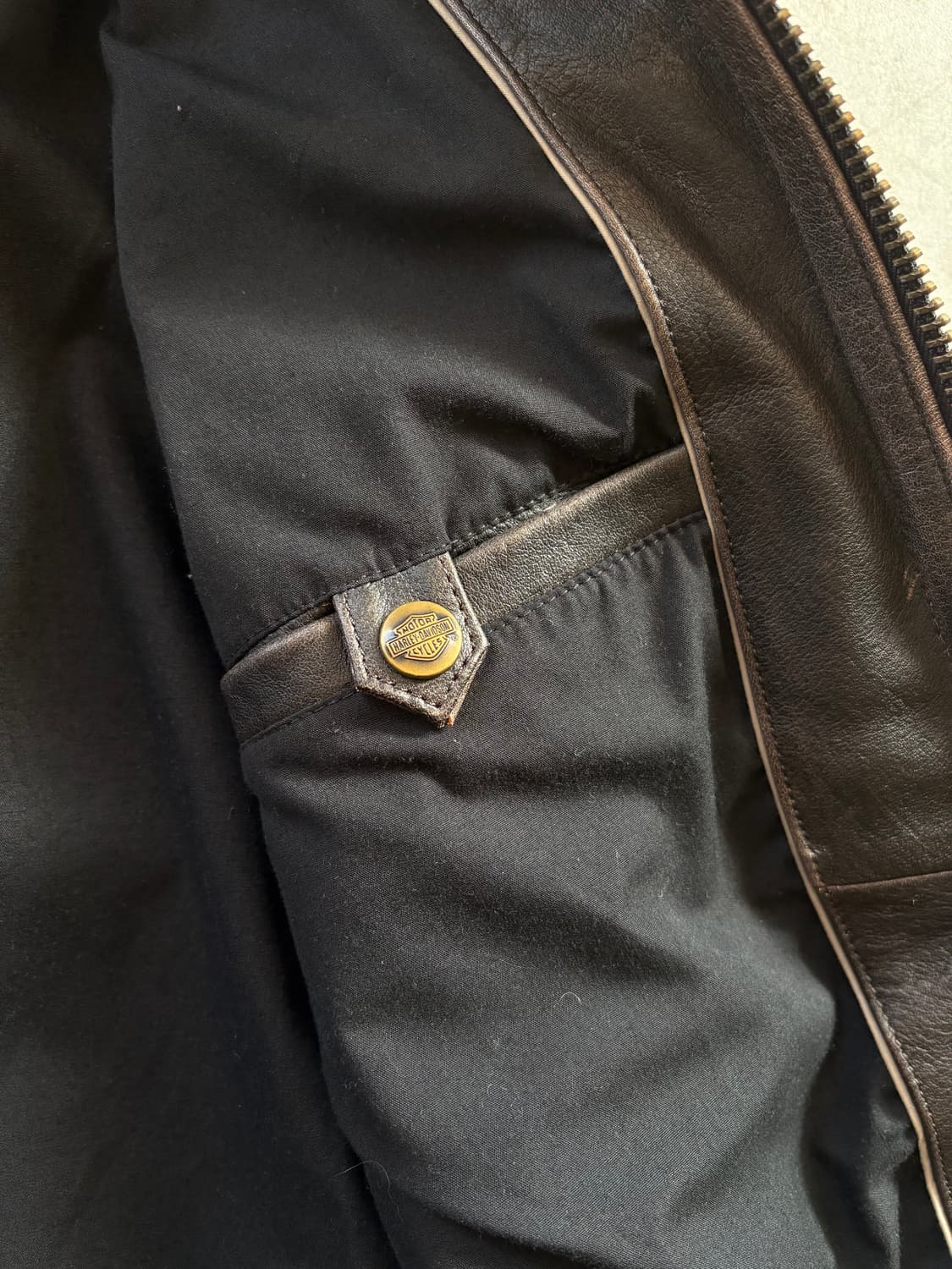 Harley davidson 할리 데이비슨 가죽 자켓 상품이미지5