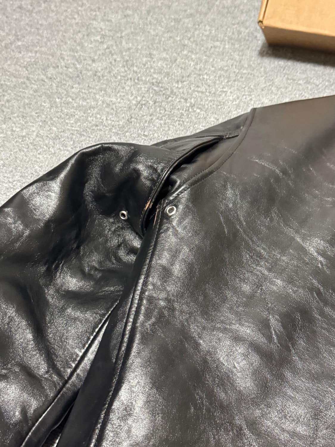 리얼시몬스 중홀랜드 홀스하이드 레더자켓 L 상품이미지7