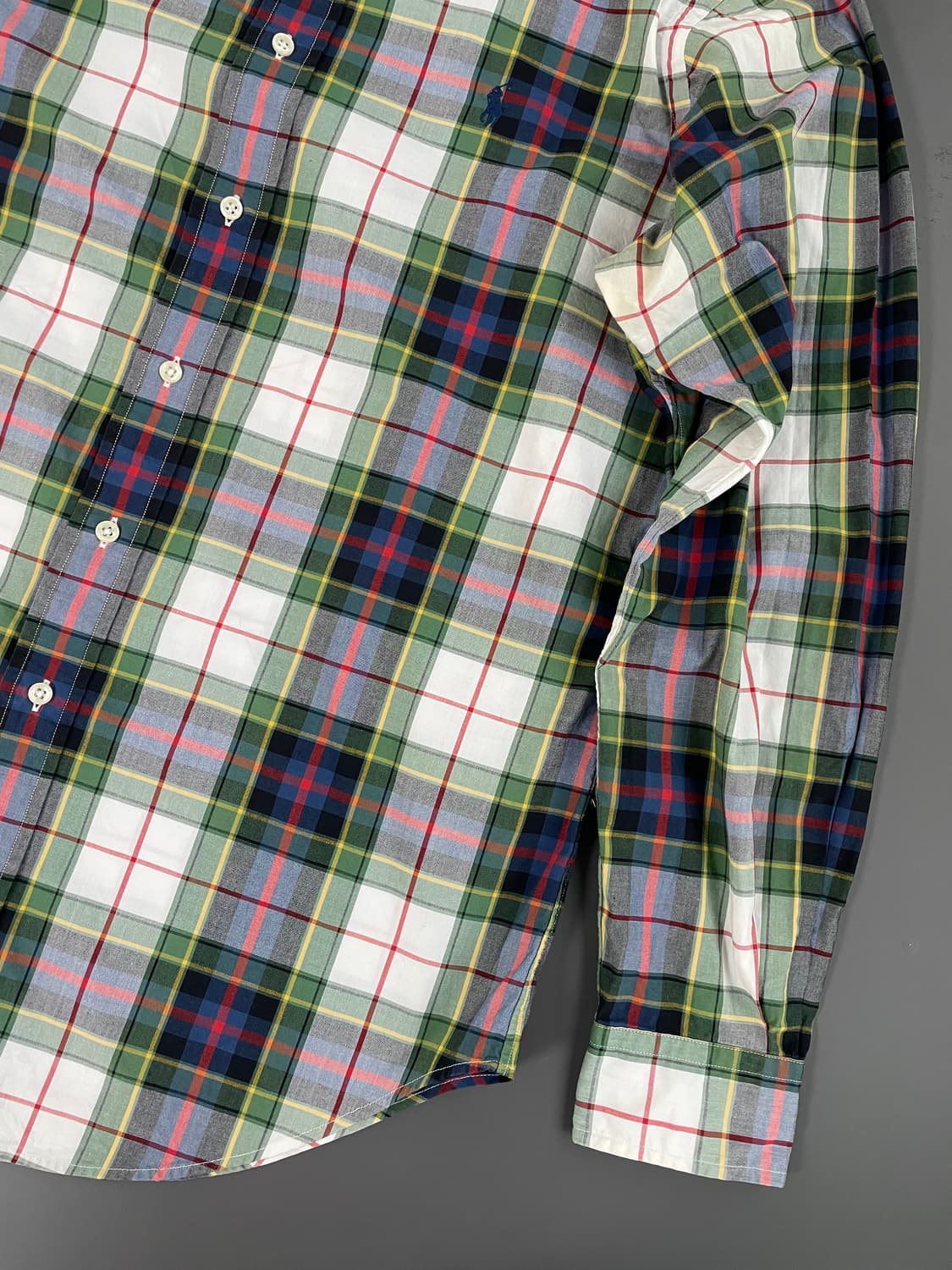 [M] 폴로 랄프로렌 타탄 체크 셔츠 클래식 핏 상품이미지4