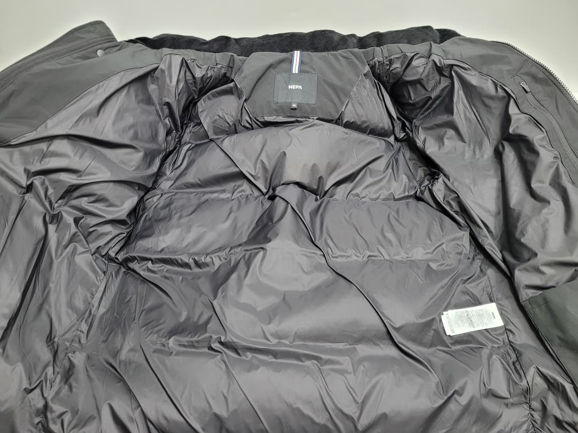 NEPA 24FW 네파 블랙 아웃도어 푸퍼 다운 패딩 / 남 95 블랙
 상품이미지8