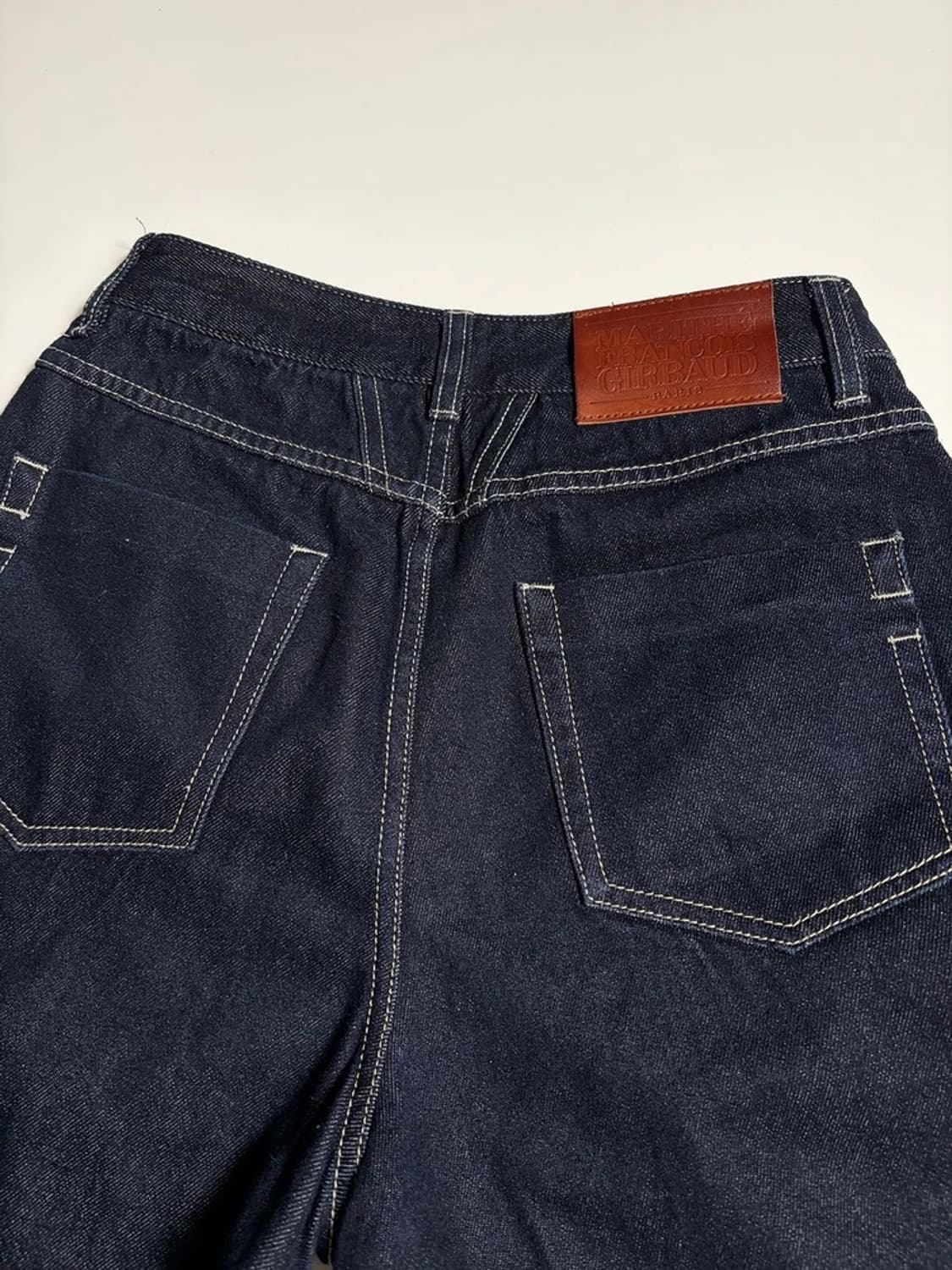 마리떼프랑소와저버 23FW 원턱 와이드 데님 팬츠 R1625 상품이미지5