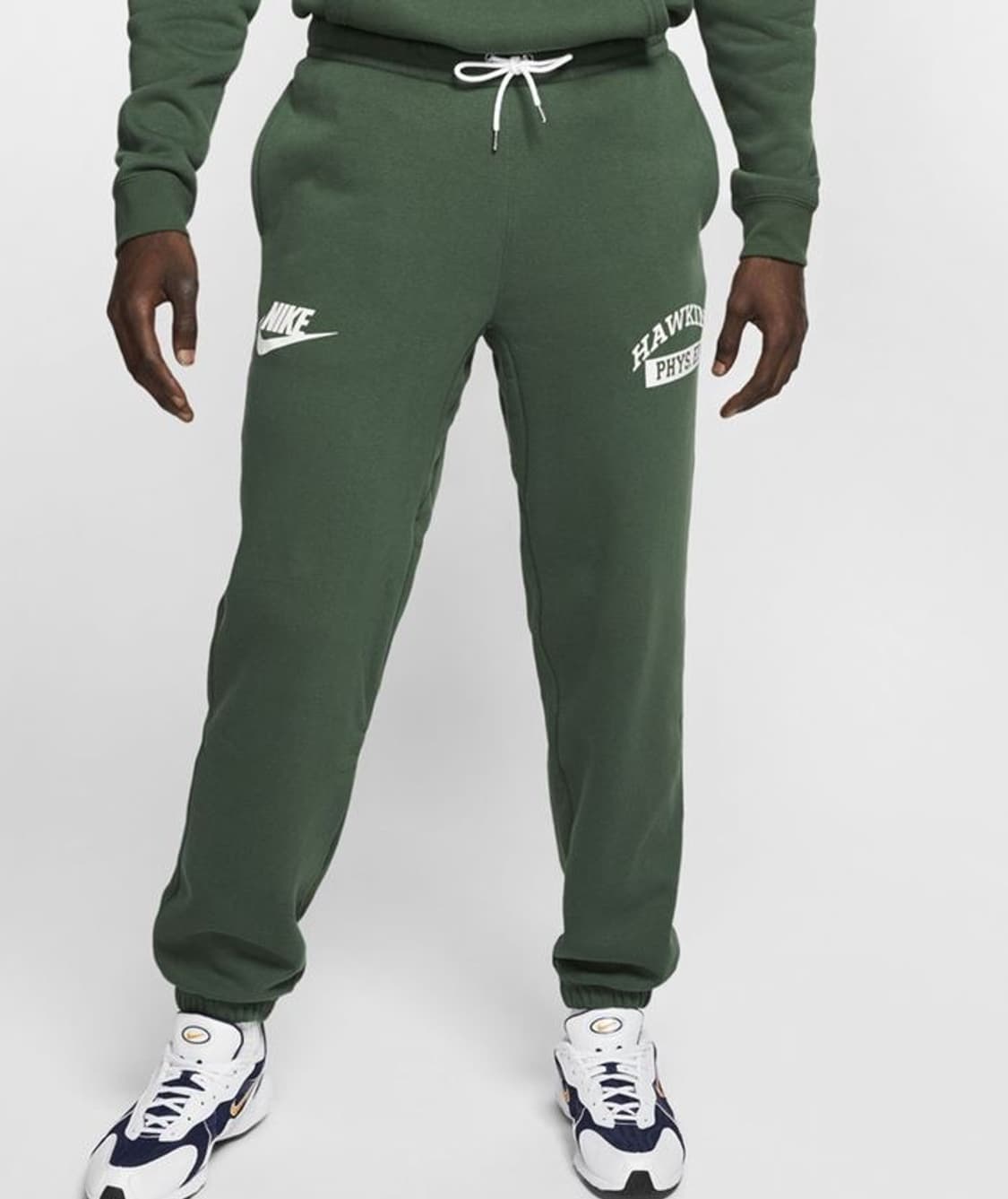 나이키 x 기묘한 이야기 호킨스고 그린 스웻팬츠 L 상품이미지1