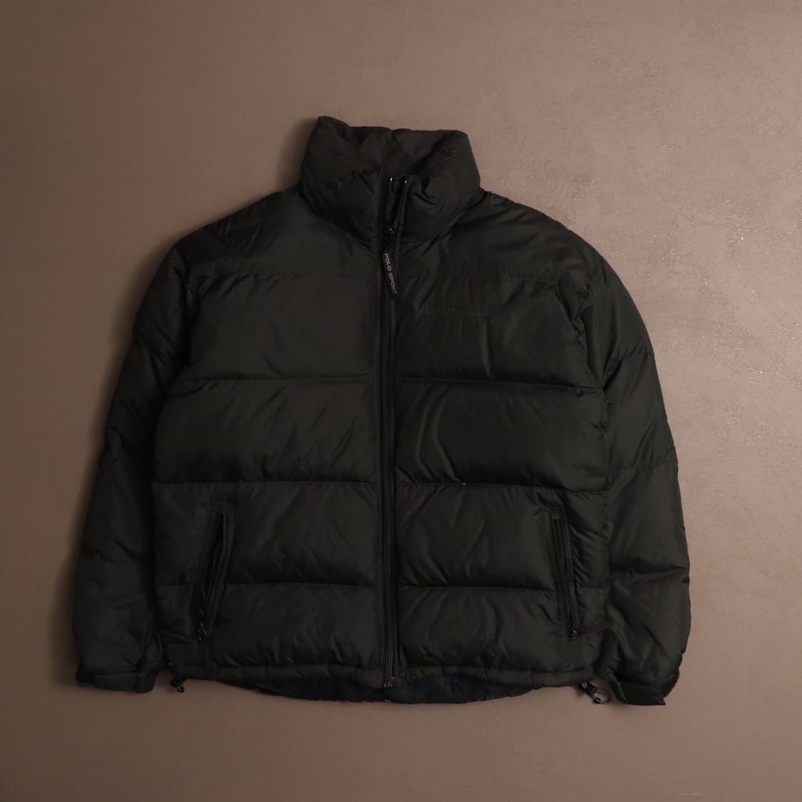 90's 폴로 스포츠 숏 푸퍼 다운 딥그린 A1859 상품이미지1