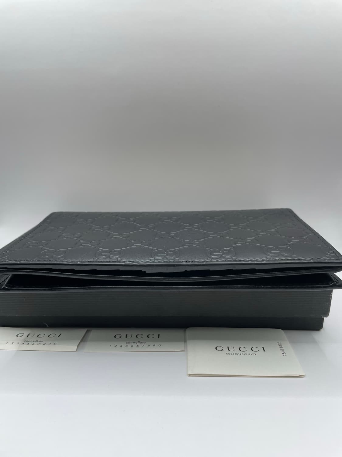 구찌 클러치 장지갑 322210 블랙 상품이미지4