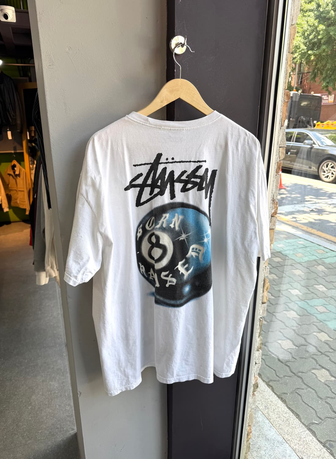 XXL/ 스투시 X 본앤레이즈드 8볼 반팔 상품이미지6