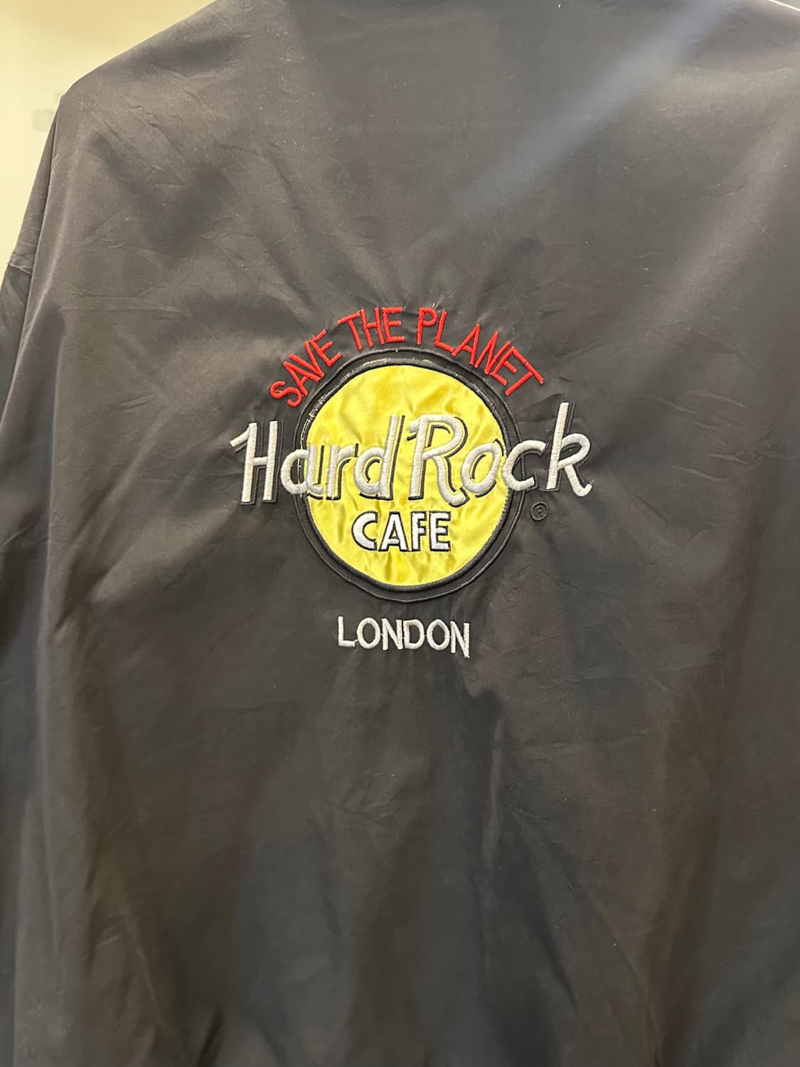 90’s Hard Rock Cafe London logo bomber 상품이미지9