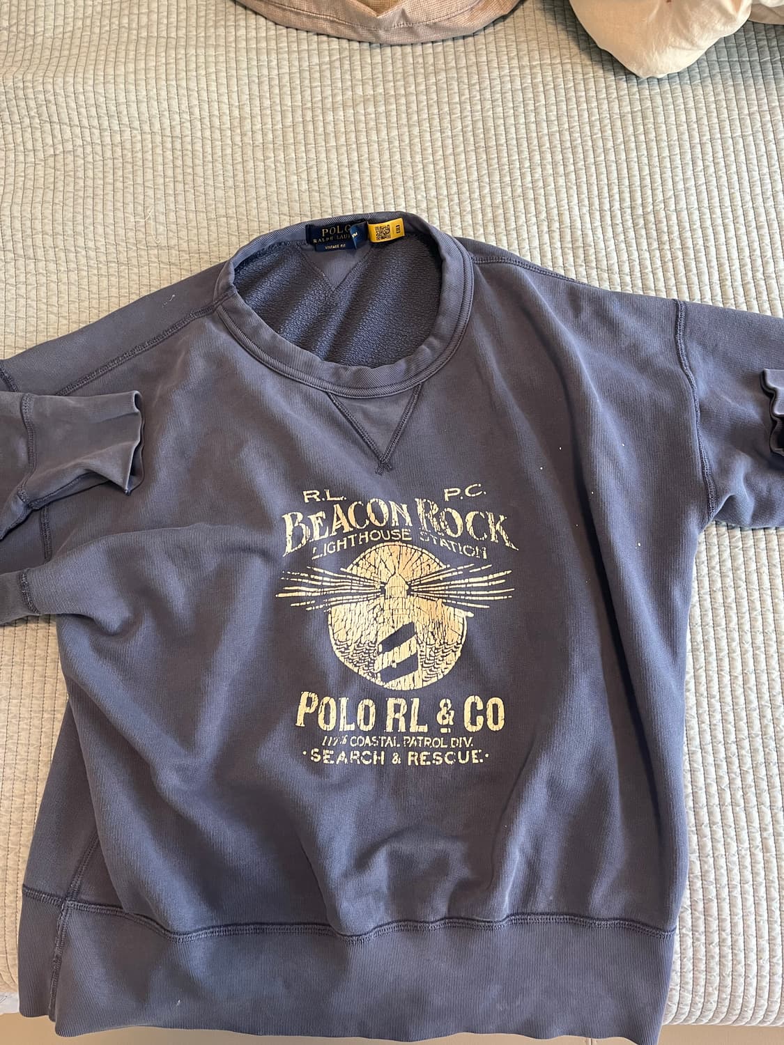 폴로 빈티지 스웻셔츠 m 상품이미지1