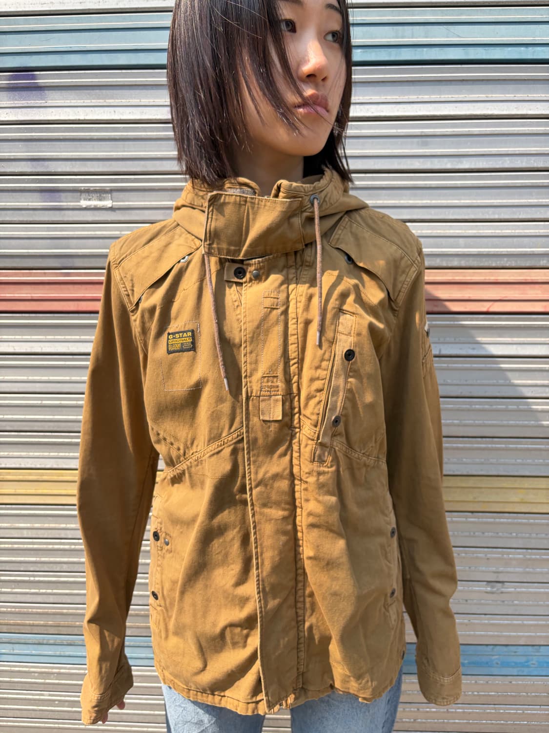 G-STAR RAW 리코라이트 후디드 필드 자켓 상품이미지1