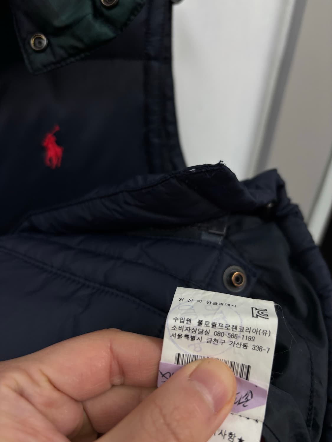 폴로랄프로렌 후드탈착 다운패딩 조끼 상품이미지8