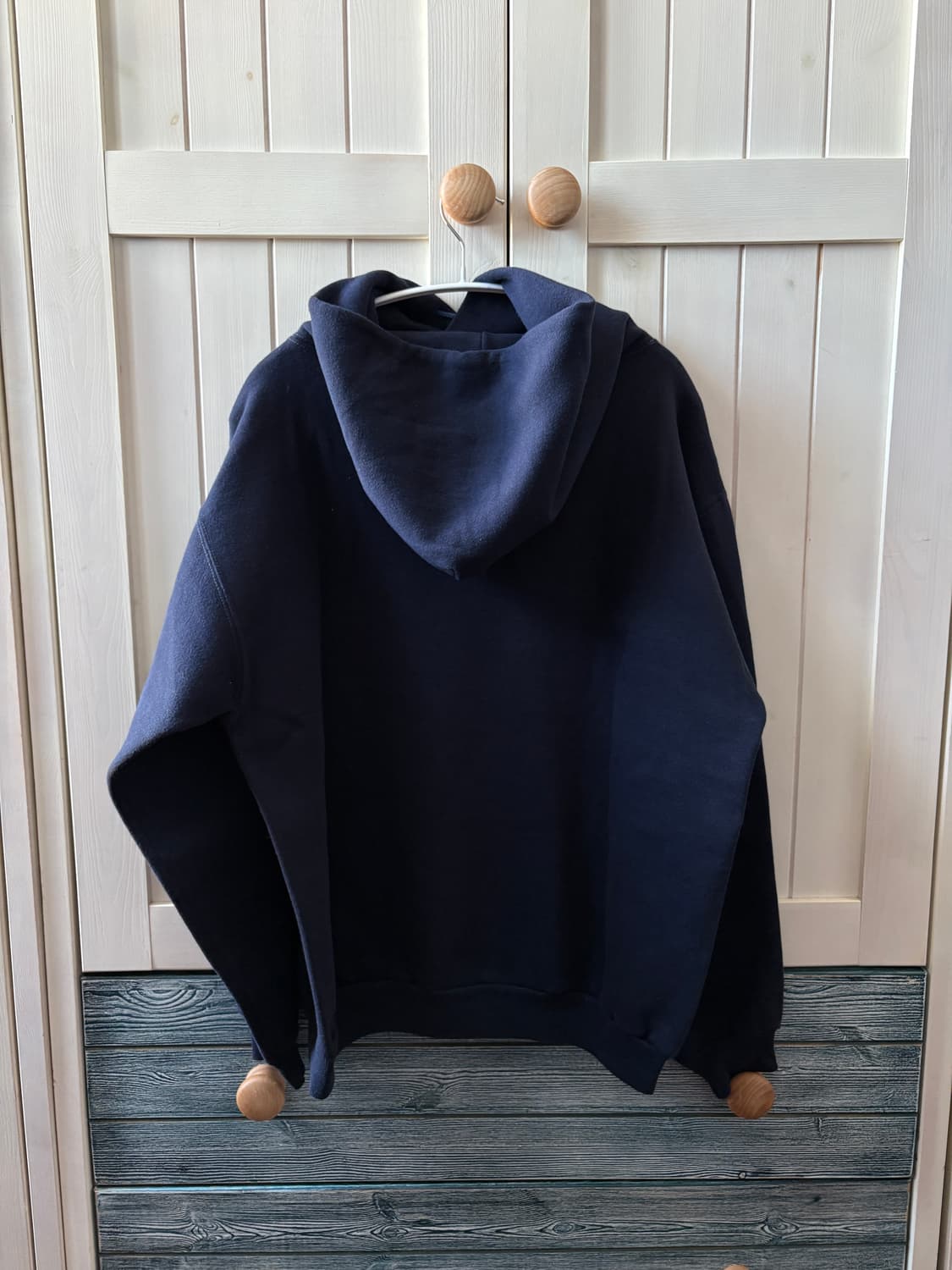 미제 usa 80s 러셀 후디 후드 네이비 L 라지사이즈 상품이미지4