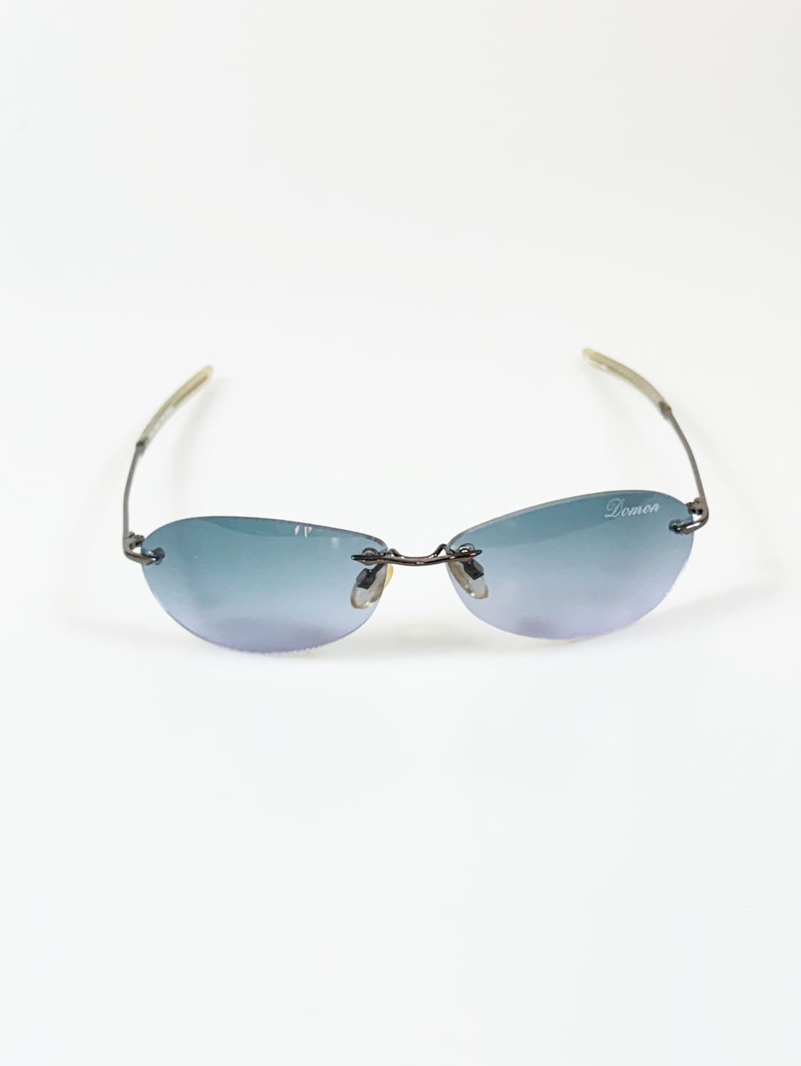 90s DOMON 무테 스퀘어 틴트 빈티지 선글라스 상품이미지1