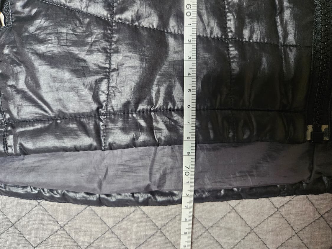 [XL] 몽벨 경량 패딩 점퍼 블랙 상품이미지7