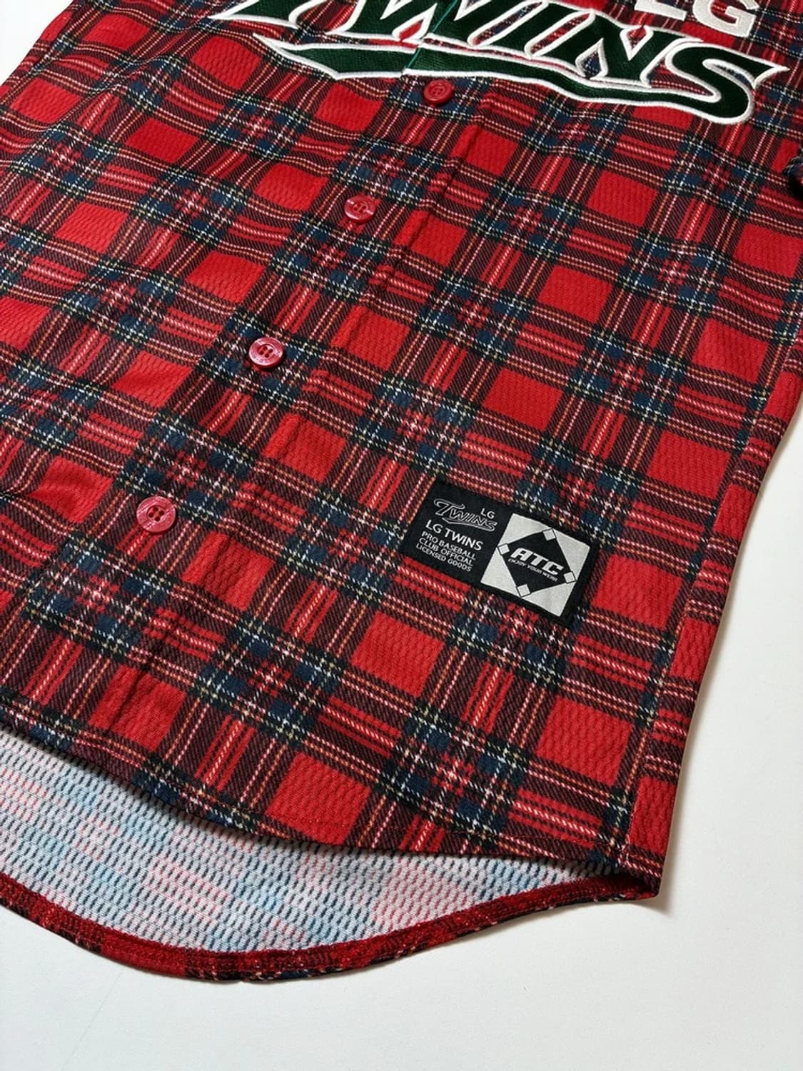 엘지 트윈스 썸머 크리스마스 박용택 선수 반팔 유니폼 PN9697 상품이미지7