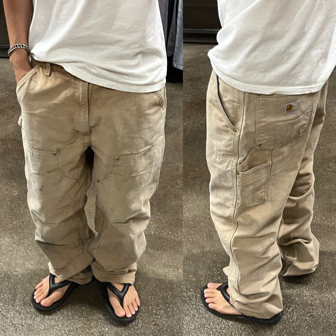 Carhartt 더블니 워크 팬츠 (34“) 상품이미지1