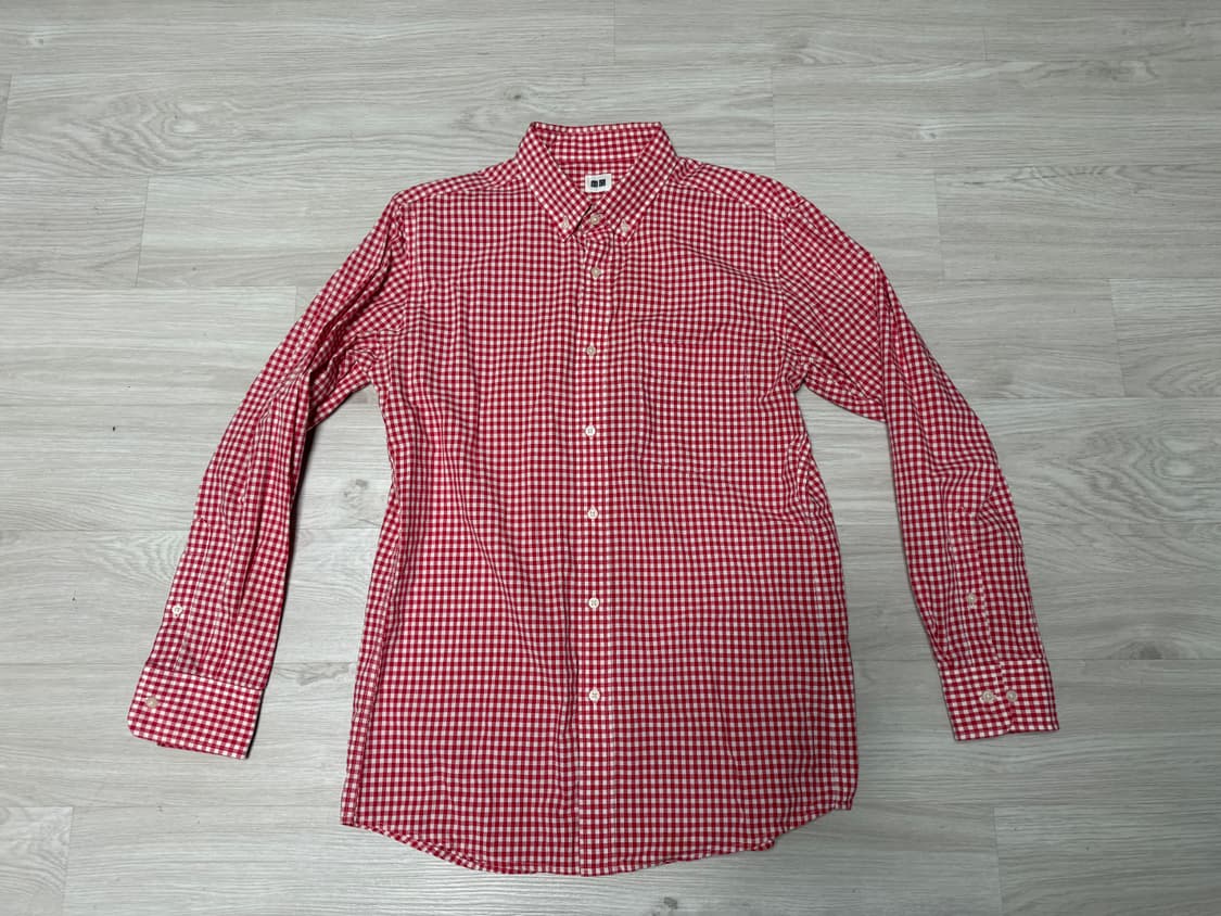 [M] 유니클로 남성 체크/스트라이프 5종 셔츠 상품이미지5