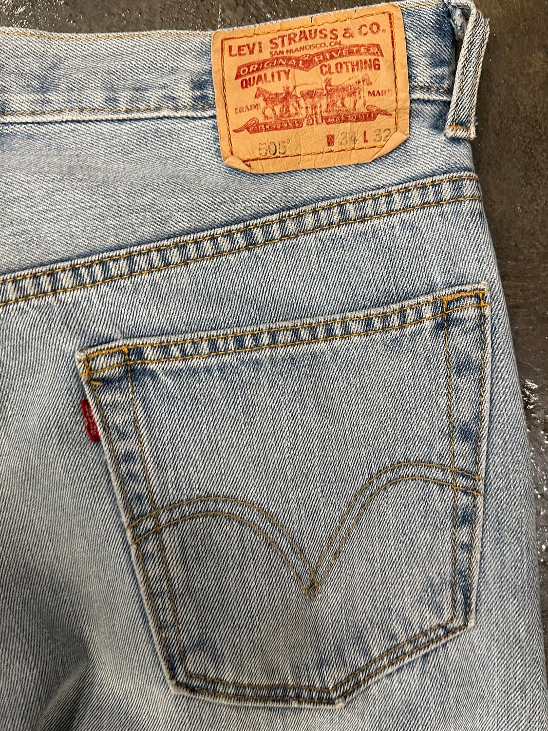 리바이스 505 W34 L32 상품이미지6