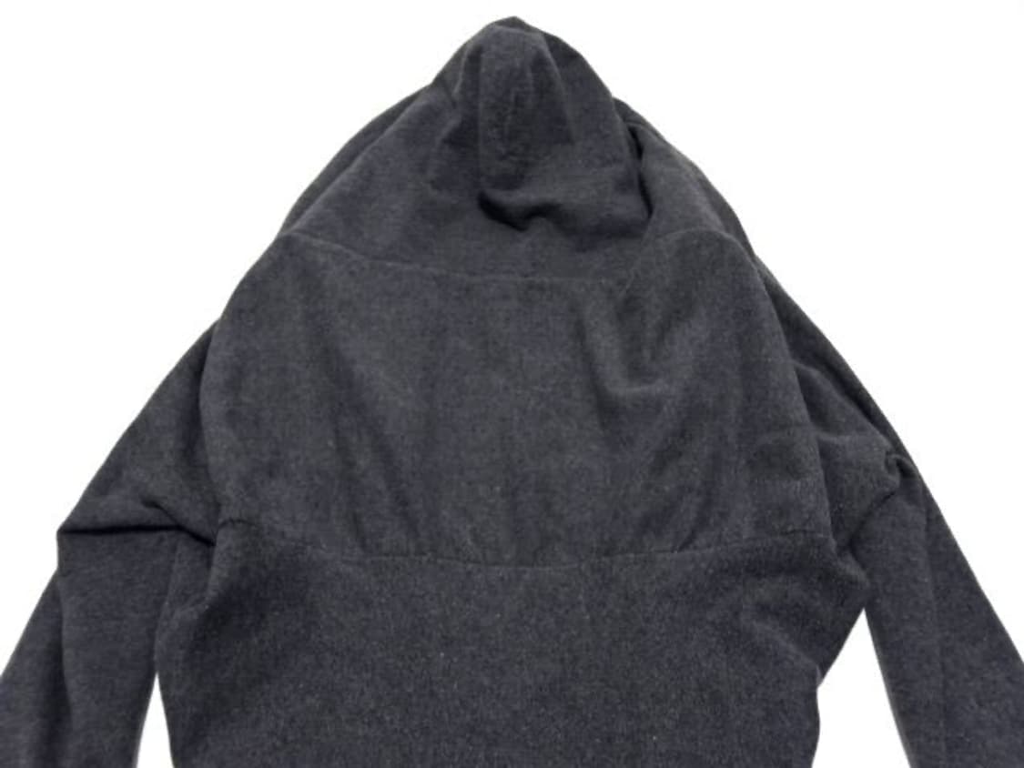 Yohji Yamamoto 숄칼라 오픈 후디 가디건  상품이미지5