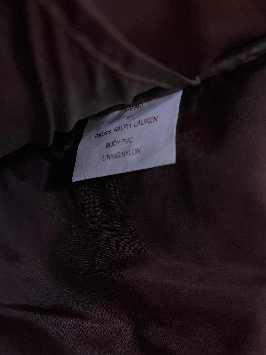 랄프로렌 사파리 인조 악어가죽 엠보싱 토트백 브라운 상품이미지9