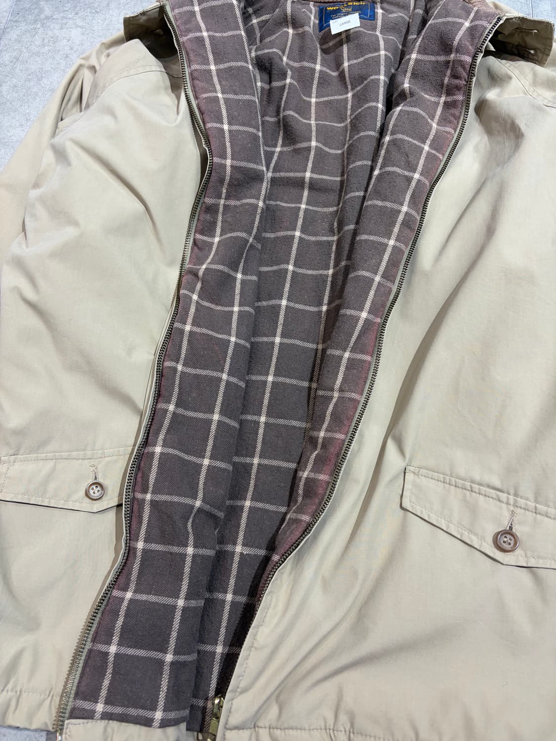 90s 울리치 스윙탑 헤링턴자켓 상품이미지4