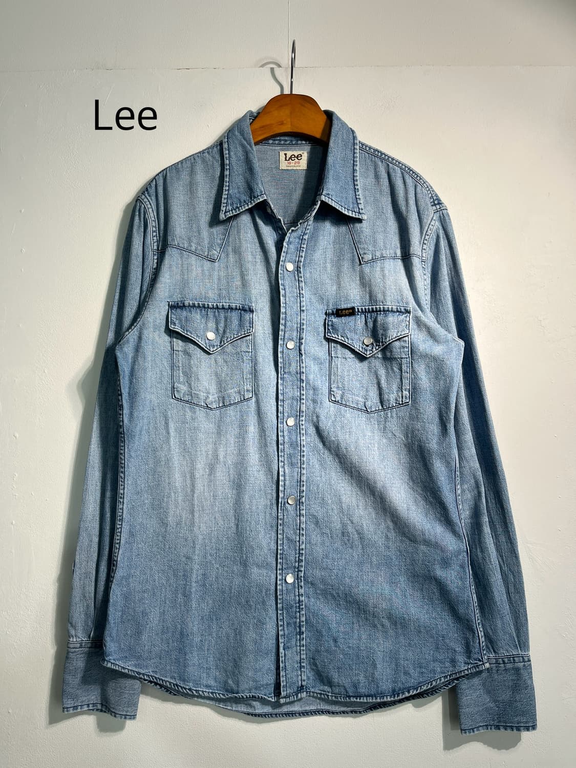 Lee 리 데님 셔츠 웨스턴 셔츠 청셔츠 상품이미지1