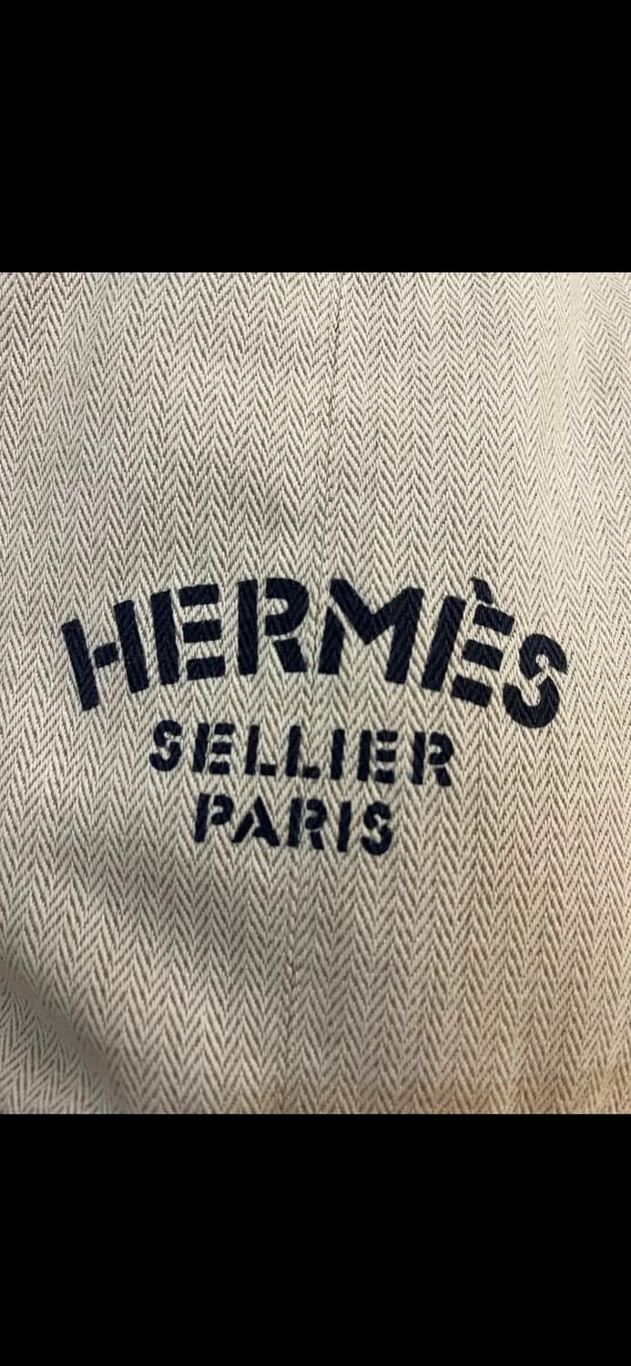 HERMES SELLIER PARIS CANVAS BAG UNISEX 상품이미지3