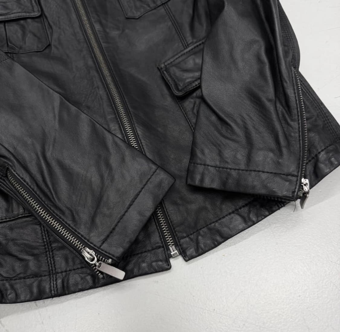 빈티지 레더 자켓 상품이미지2