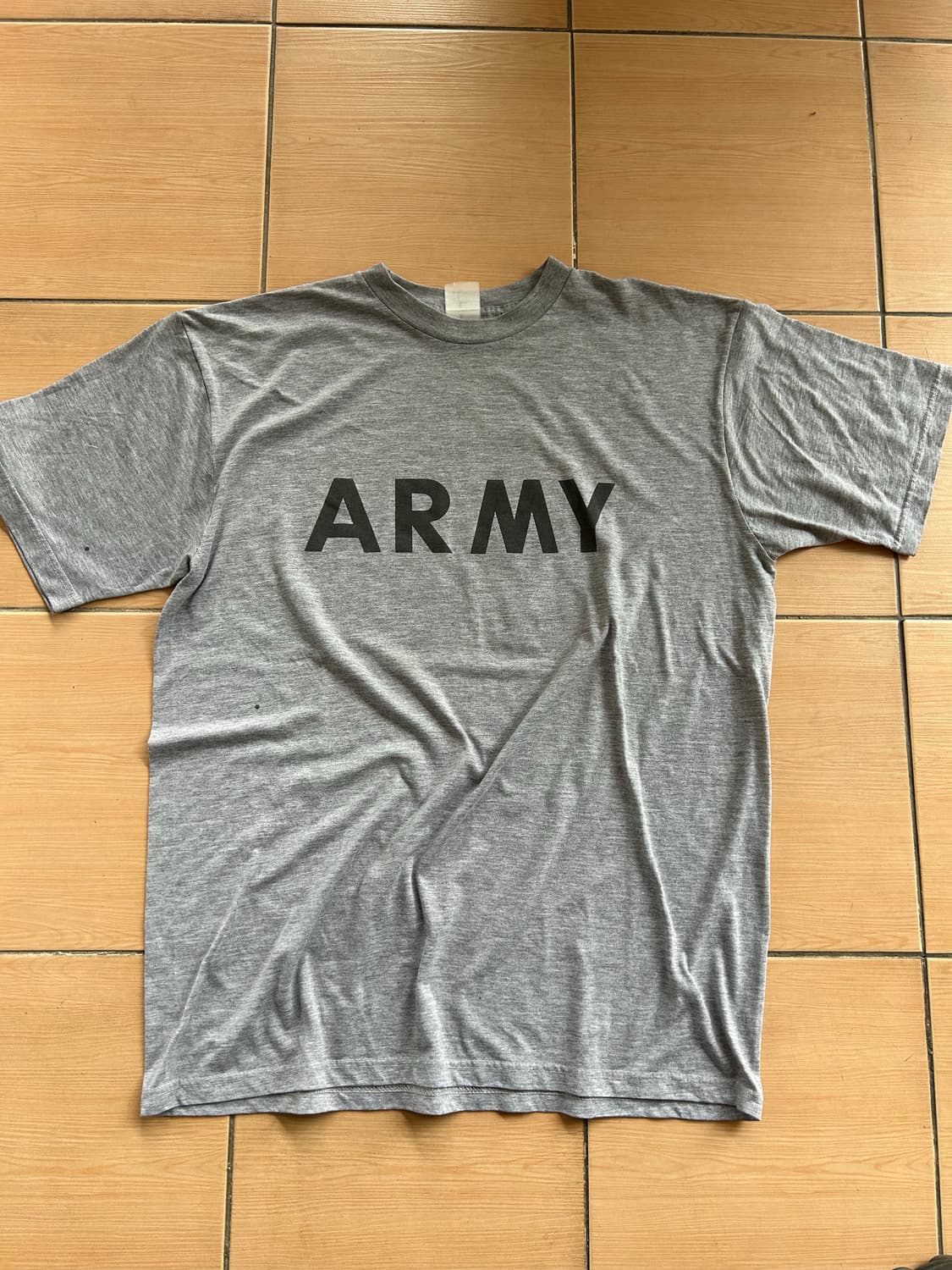 90’s US ARMY IPFU 미육군 트레이닝 티셔츠 상품이미지1