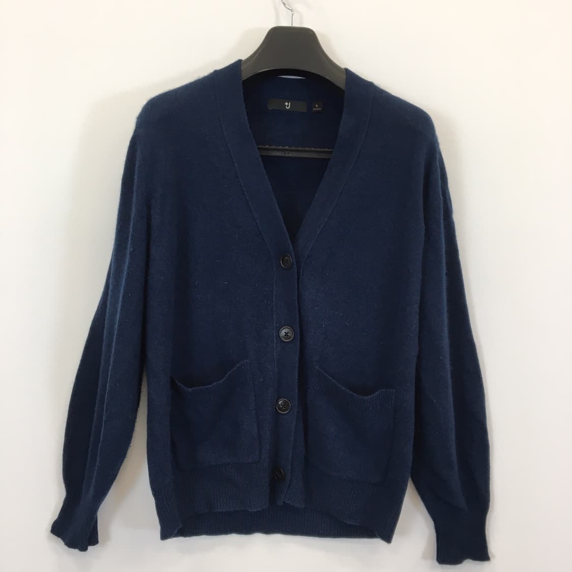 유니클로 질샌더 캐시미어 95% 니트가디건 S  상품이미지1