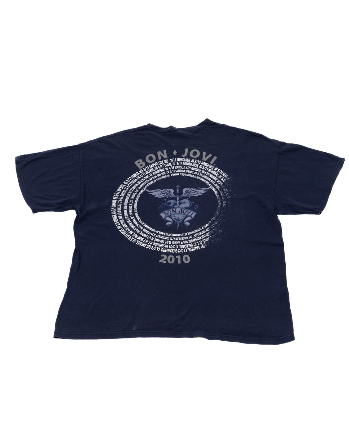 Bon Jovi 2010 The Circle Tour T-Shirt 상품이미지2