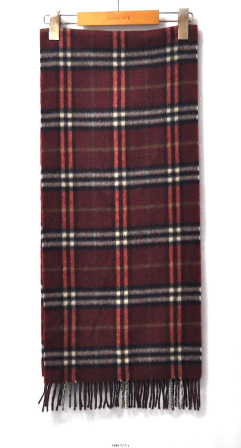 버버리 캐시미어머플러100%(정품) 상품이미지3