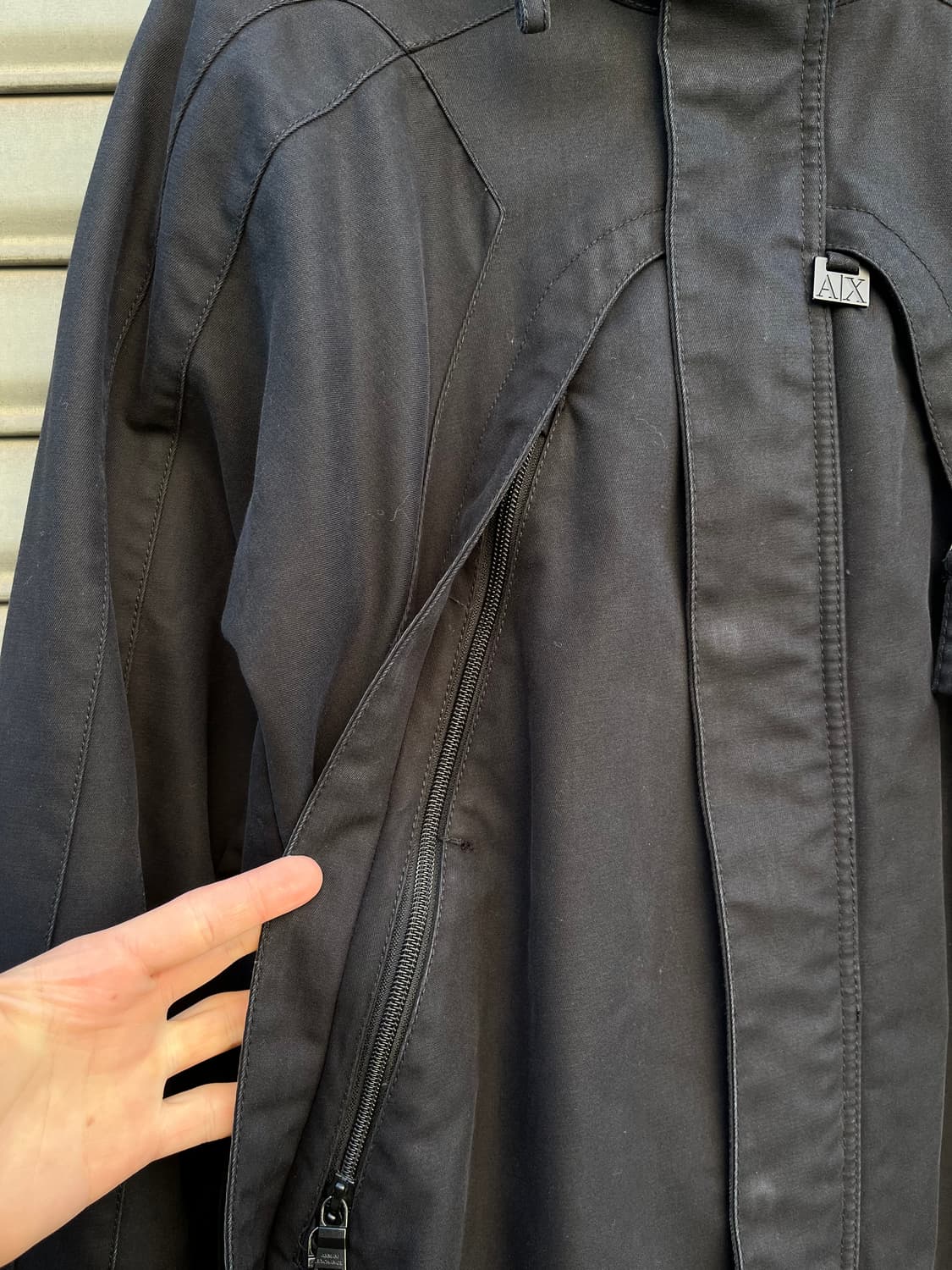 Armani Exchange 사선 지퍼라인 자켓 상품이미지3