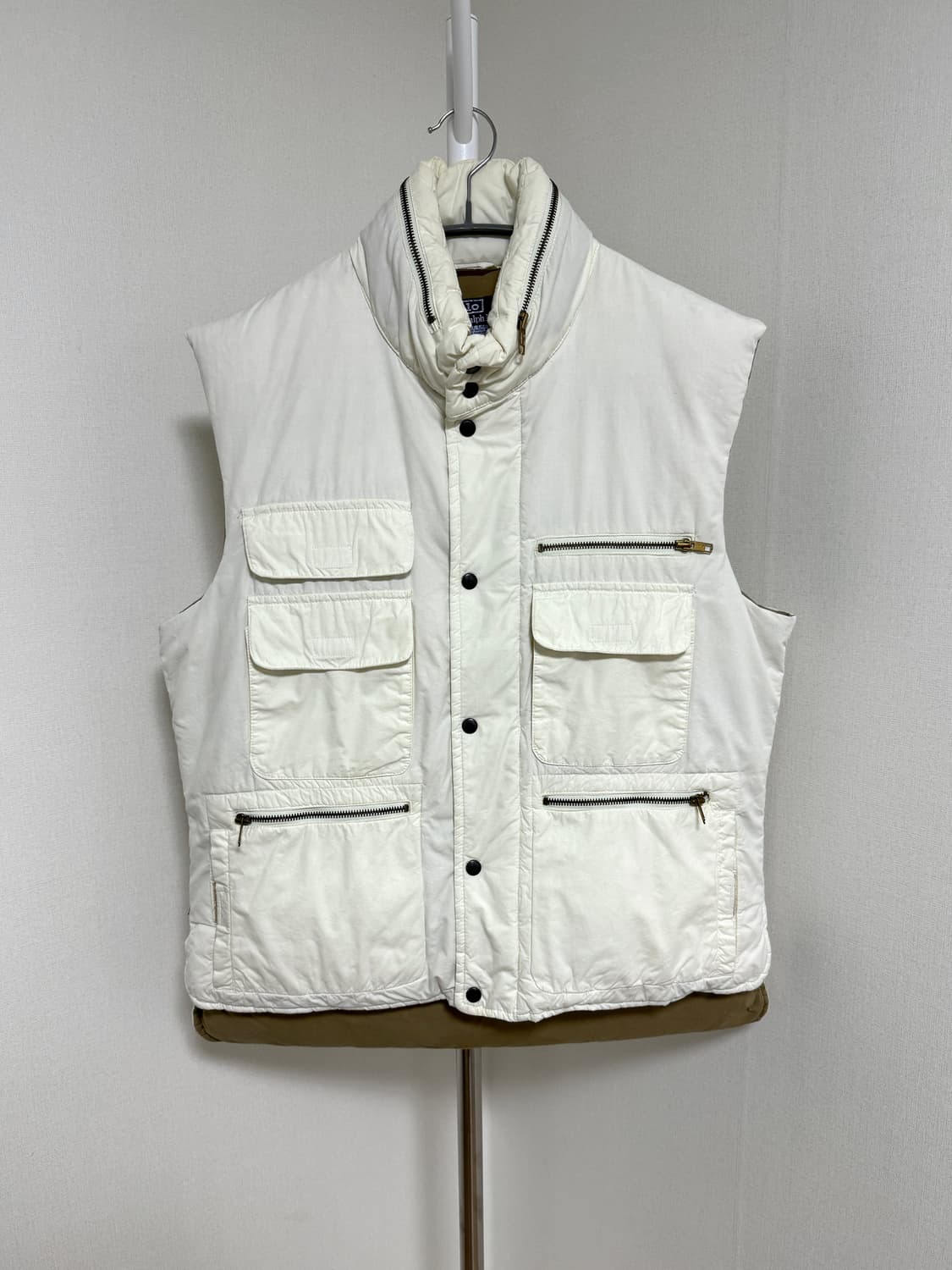 폴로 아카이브 피싱 다운 패딩 베스트 L 상품이미지1