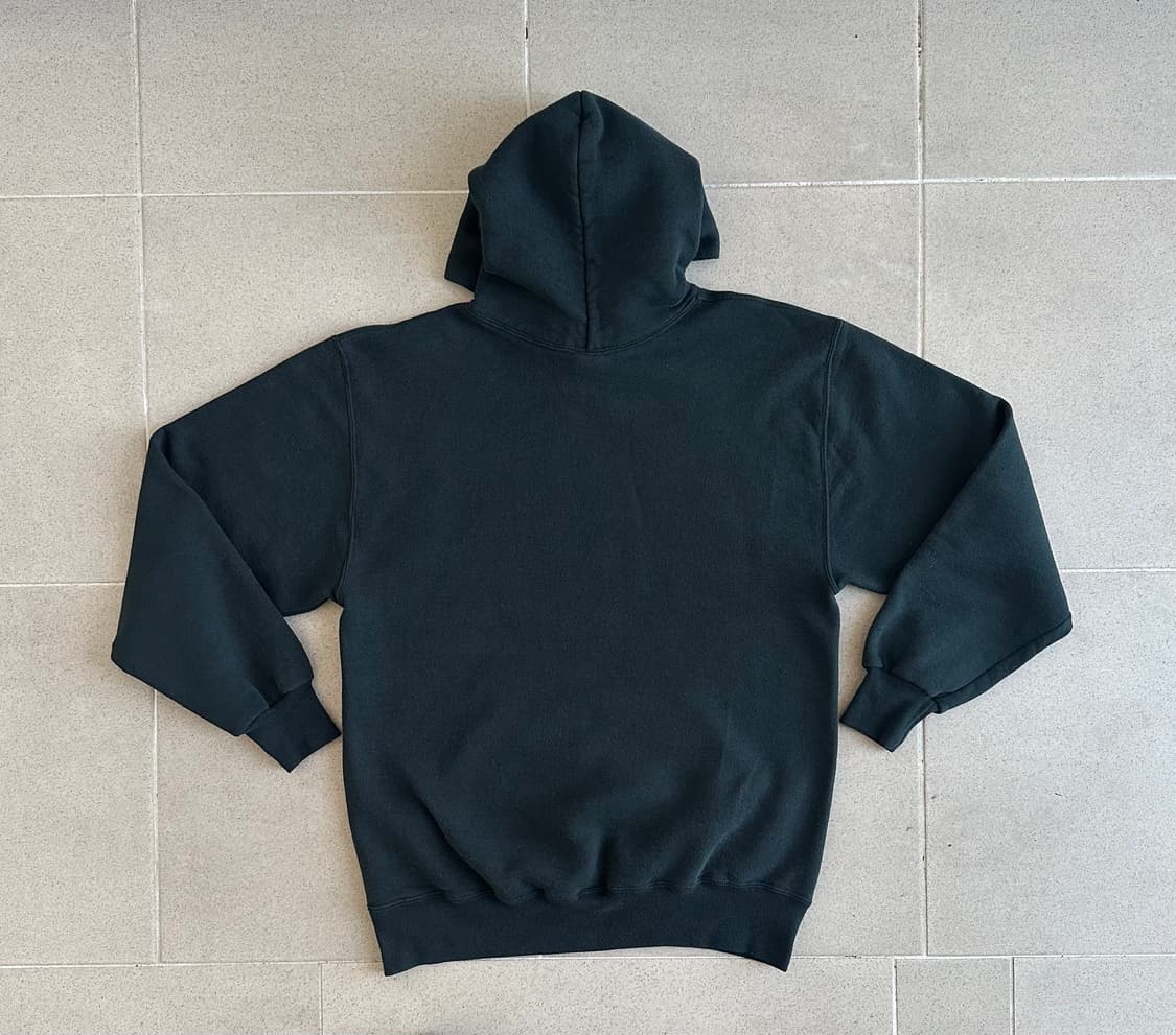 90s 빈티지 러셀 후드 딥그린 L 상품이미지2