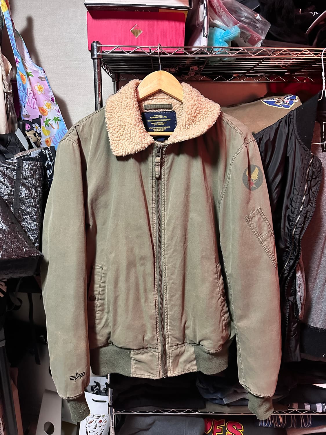 알파인더스트리 빈티지 항공 자켓 상품이미지1