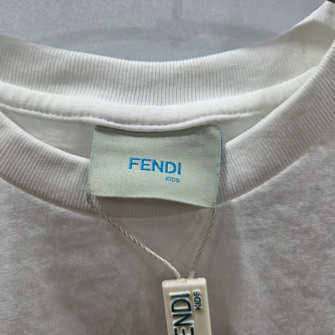 펜디 키즈 프린팅 반팔티 5A 상품이미지2