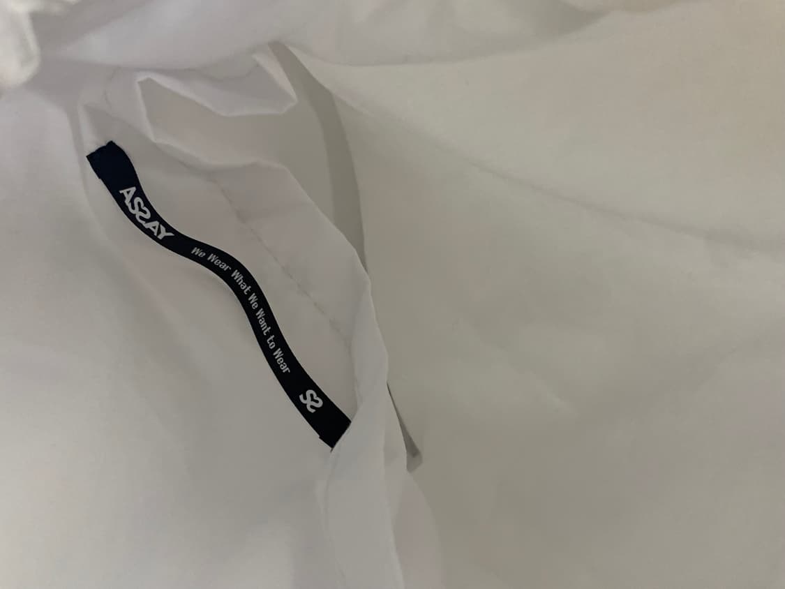 아쎄이 assay 3웨이 3way 스트링 백팩 화이트 상품이미지5