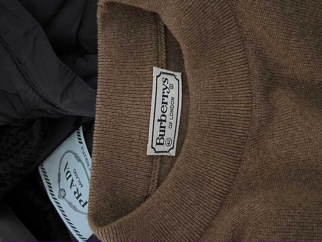 Burberry Wool brown neat 상품이미지3