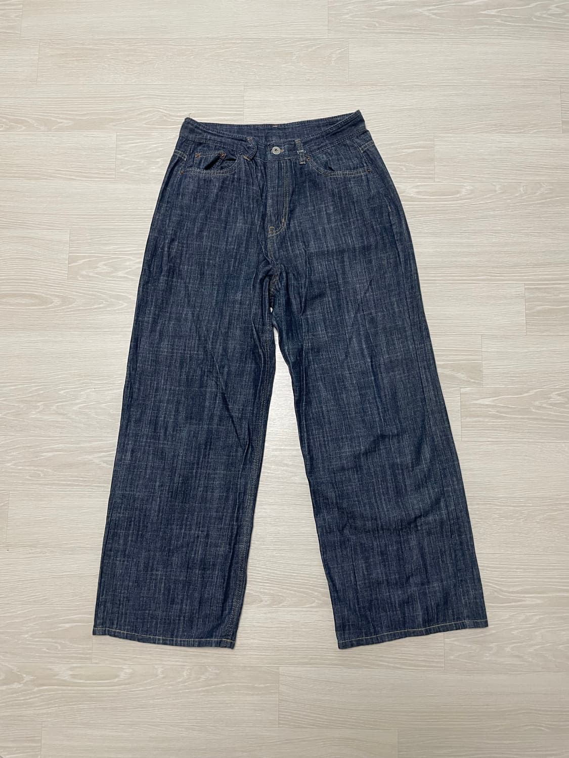 생지데님 와이드팬츠 상품이미지1