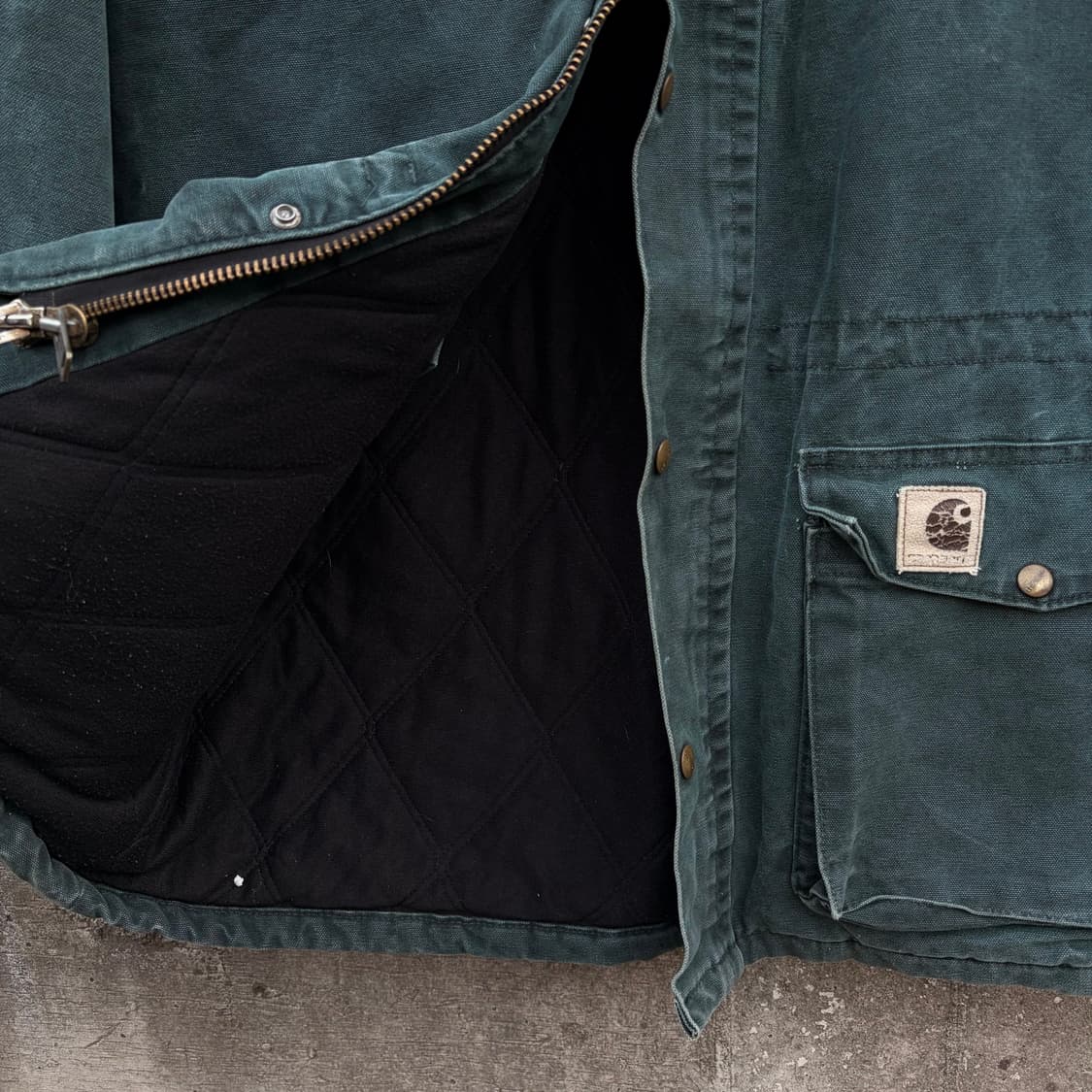 칼하트 코튼 덕 워크 자켓 L 0206  상품이미지5