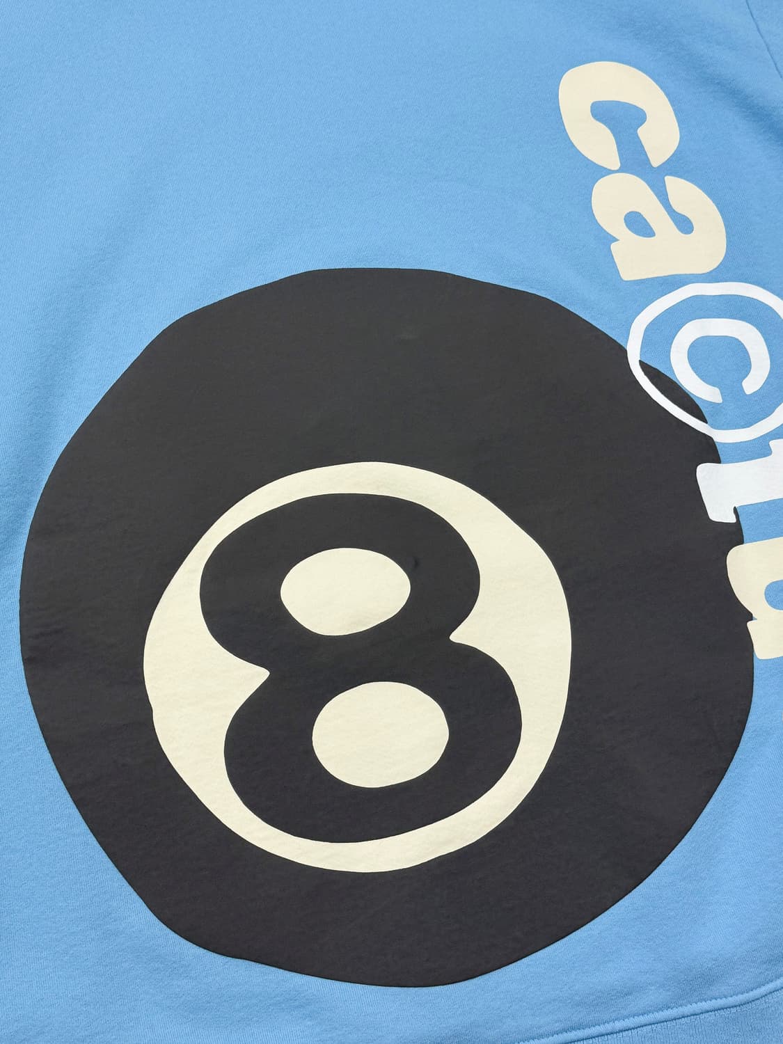 스투시 x CPFM 8볼 피그먼트 다이드 후드 블루 상품이미지6