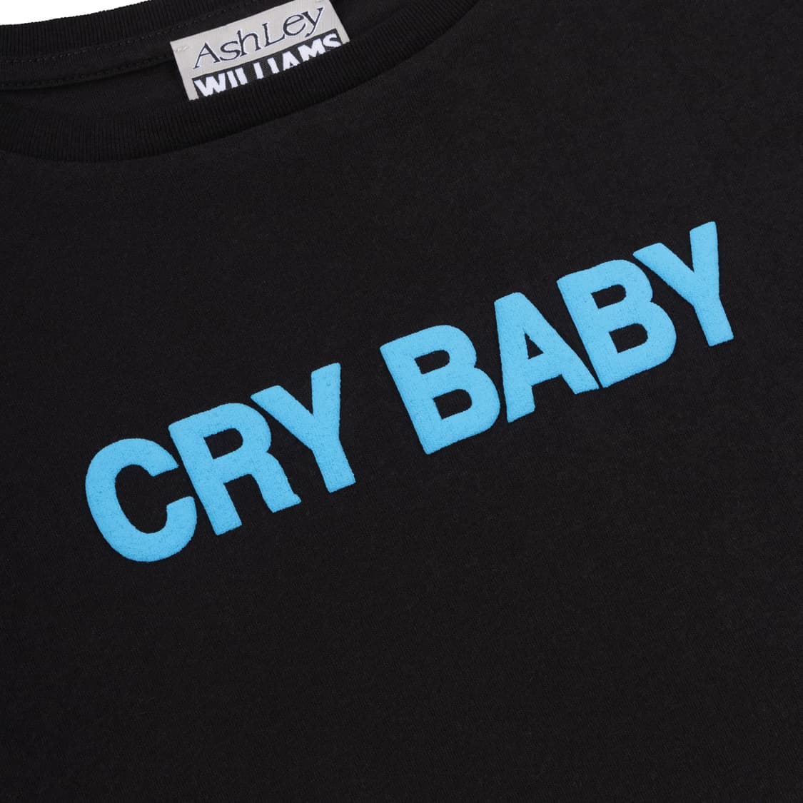[XS,S,M]애슐리 윌리엄스 25fw CRY BABY 크롭 티셔츠 상품이미지2