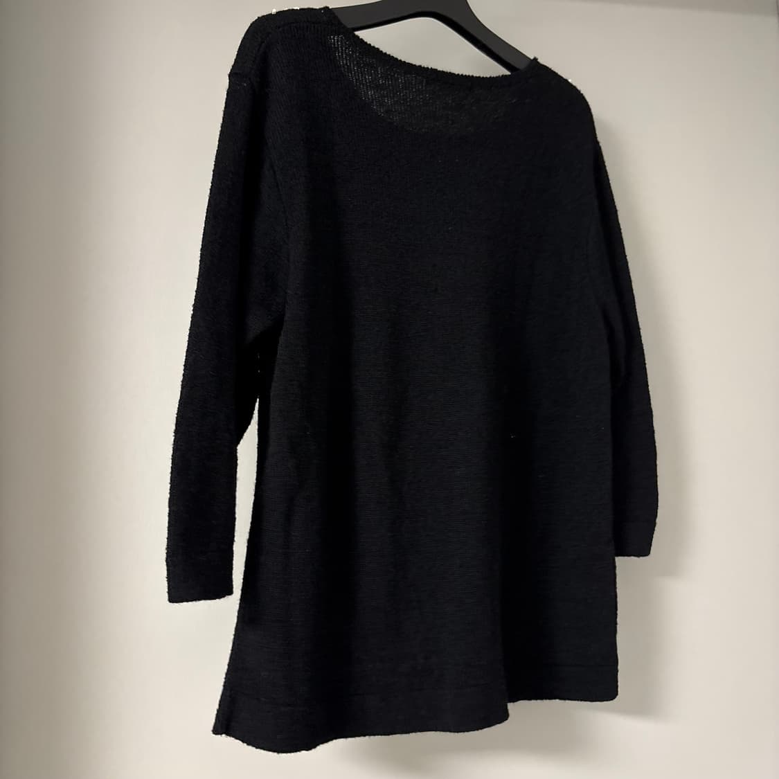 black flower wool knit 상품이미지3