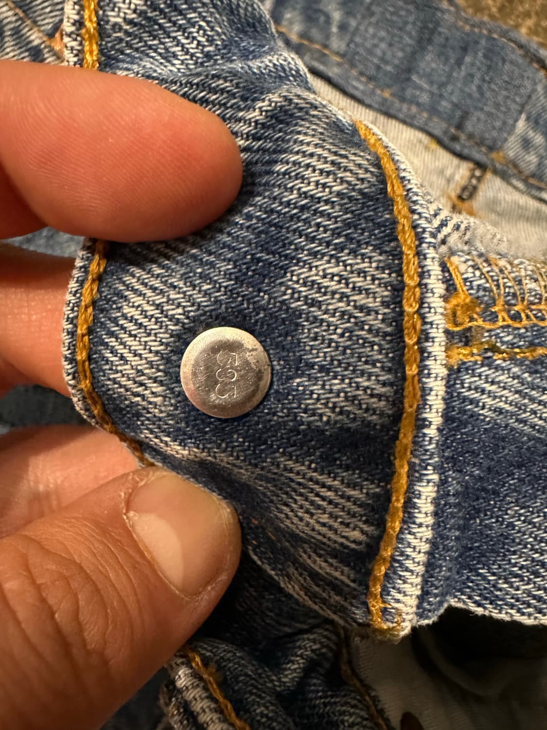 빈티지 90s 리바이스 567 데님팬츠  상품이미지6