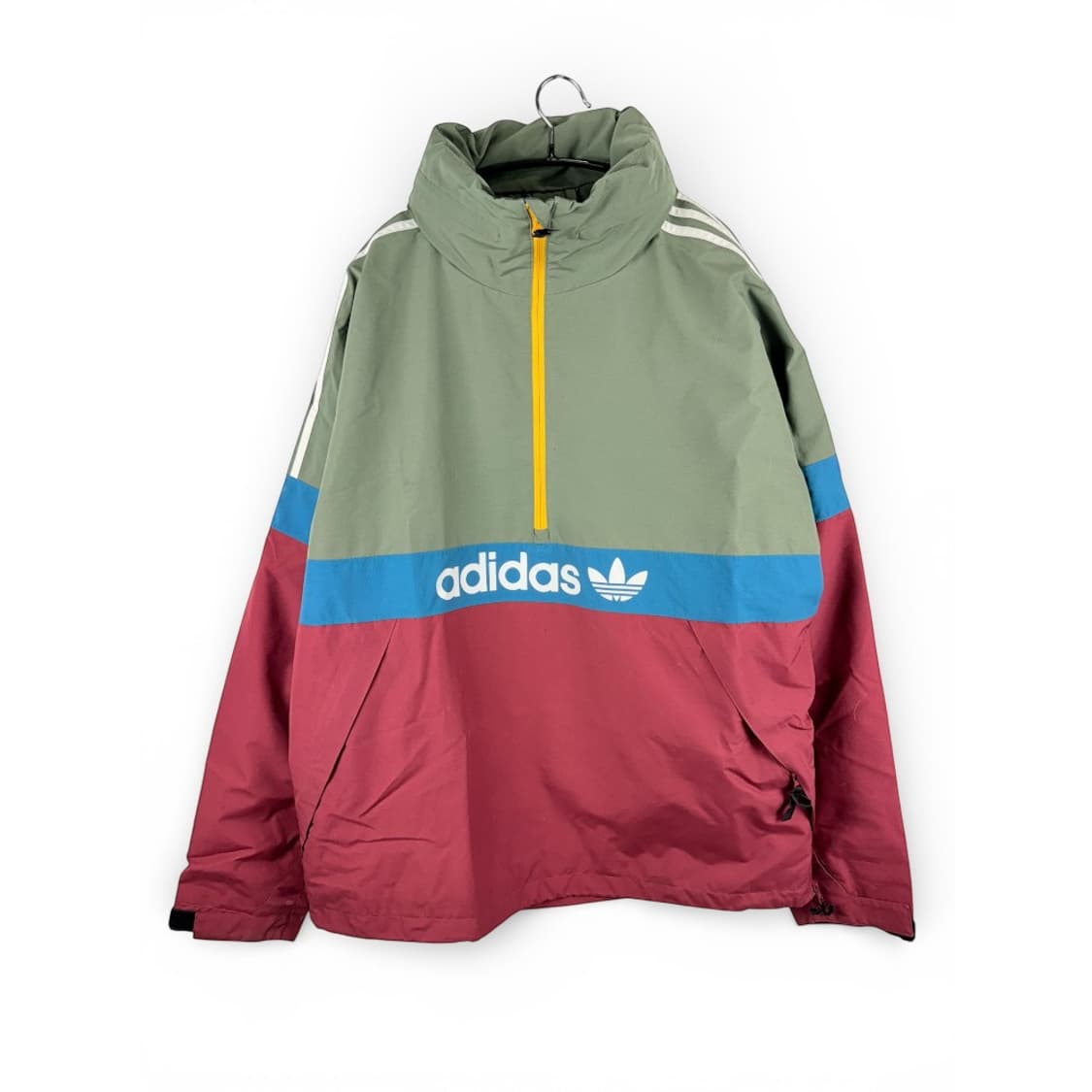 (2XL) 아디다스 오리지널 BB 스노우브레이커 재킷 마룬 상품이미지1