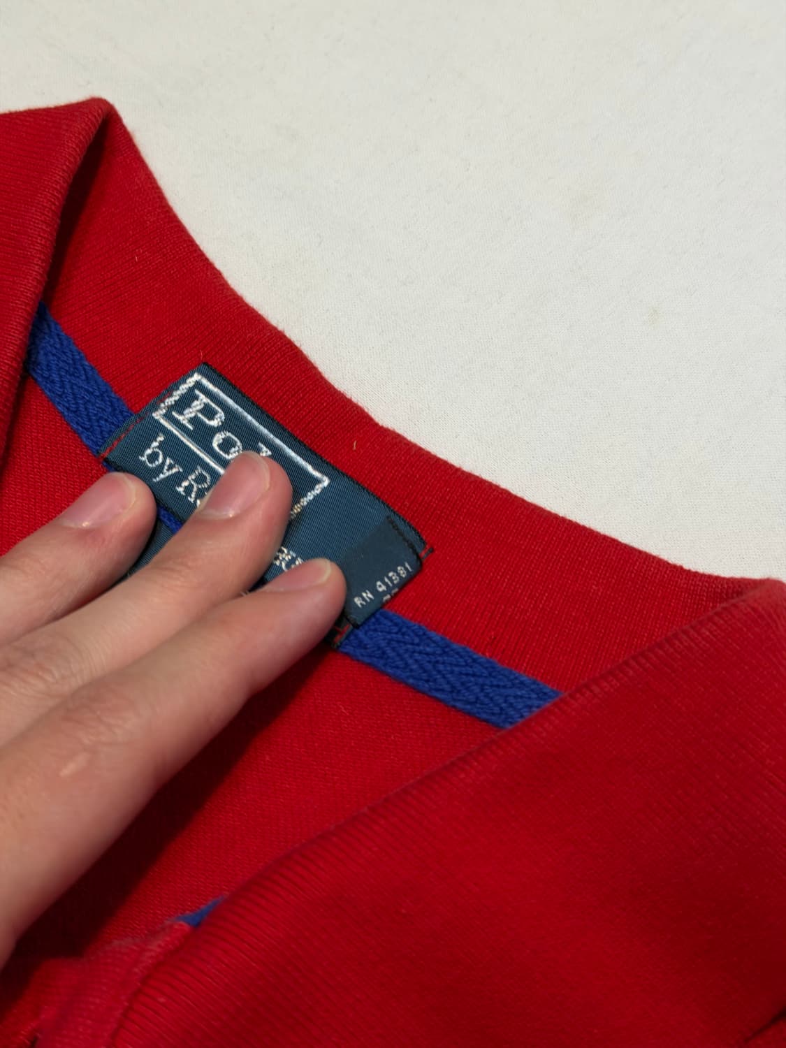 폴로 빅포니 치프키프 USA 카라티 레드 상품이미지3