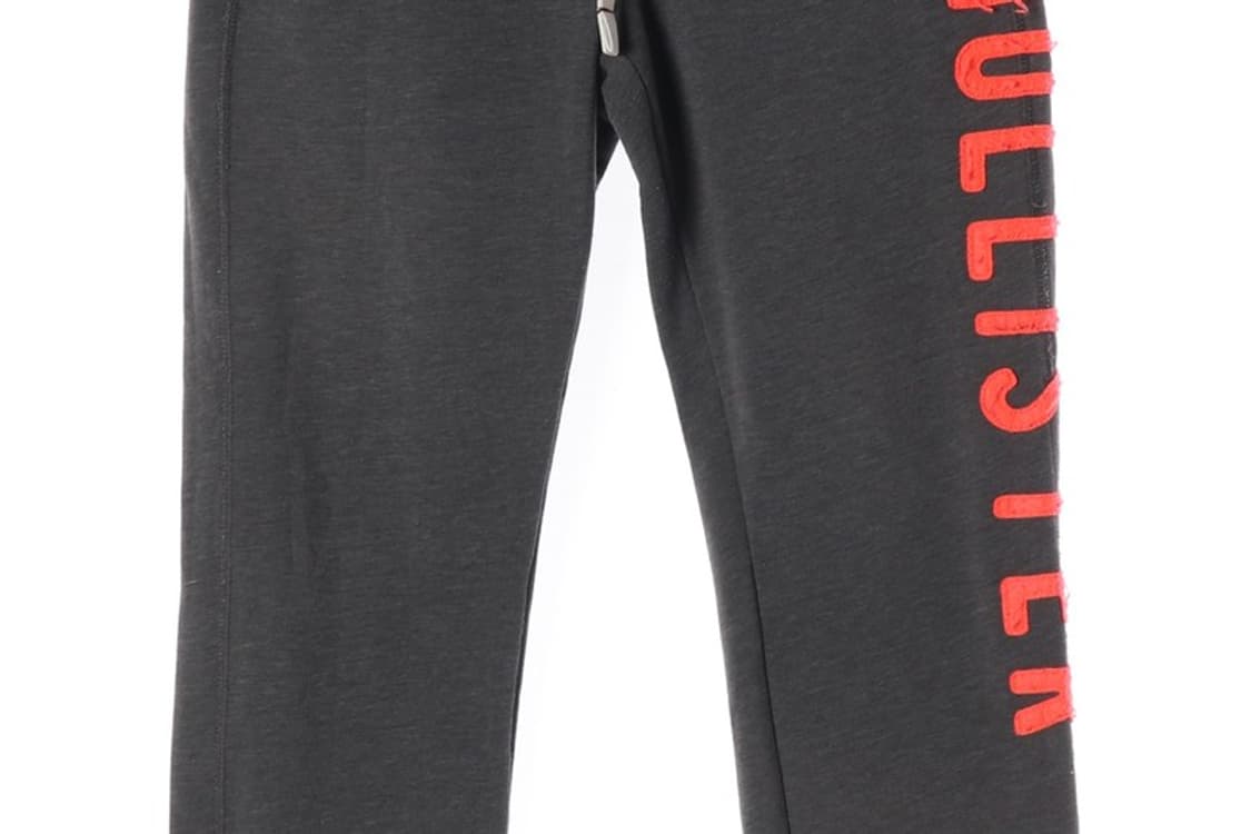 홀리스터 사이드 빅로고 차콜 조거 팬츠 M 상품이미지4